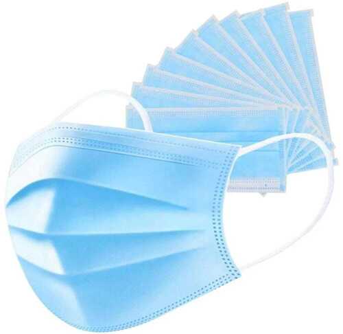 3 Ply Disposable And Easily Breathable With Melt Blown Fabric Layer Mouth Surgical Masks  Gender: Unisex