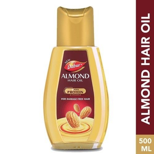 Brown Enriched With Vitamin E, Nourish Hair And Scalp Best Quality Dabur Almond Hair Oil