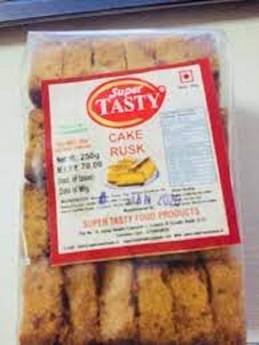 Easy To Digest Hygienically Processed Mouth Watering Taste Sweet Cake Rusk