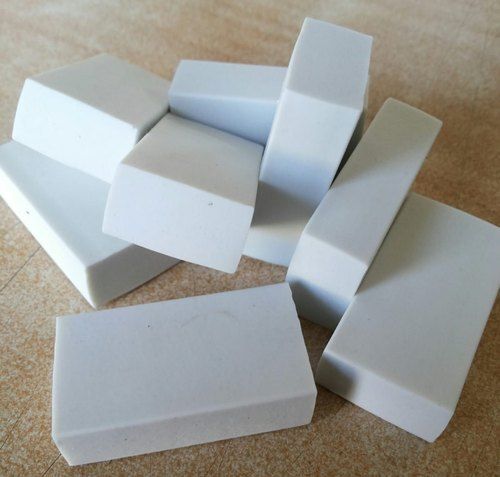 Eco Friendly Easy To Carry And Nice Fragrance Rectangular White Eraser Size: 4 Inch