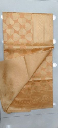 Plain Ladies 100 % Pure Cotton Casual Fancy Golden Traditional Silk Saree