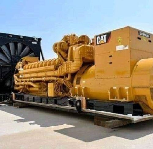 Heavy Duty Long Lasting Fully Automatic Yellow Diesel Generator For Industrial Use Engine Type: 4-Stroke