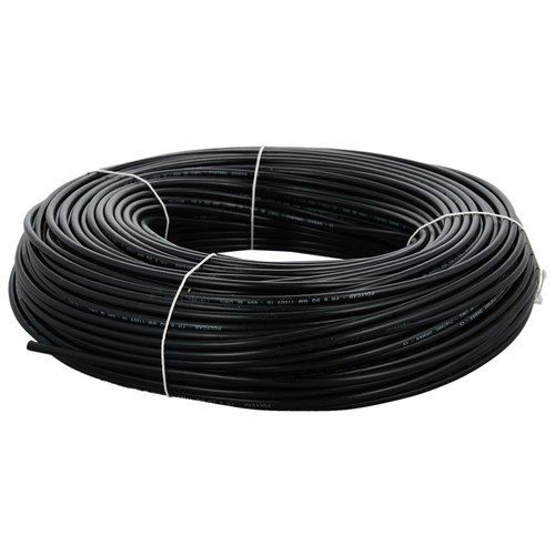 High Strength And Sturdy Durable Material Pvc Insulated Black Electric Wire For Industrial Use Conductor Material: Rubber