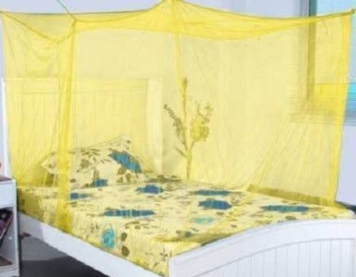 Lightweight And Comfortable Foldable Yellow Mosquito Net For Single Bed Age Group: Adults