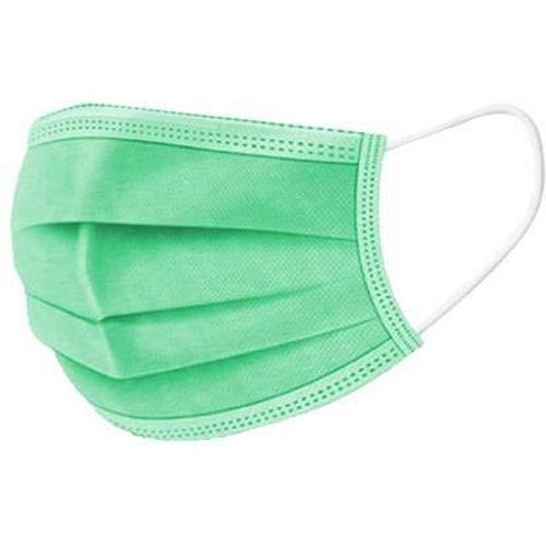 Safety And Anti Pollution Protecting Breathable Green Disposable Face Mask 