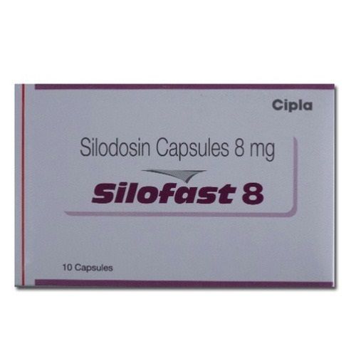 White Silodosin Capsules 8 Mg