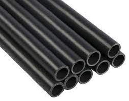 Strong Heavy Duty And Leak Resistant Round Black Pvc Pipe For Construction Length: 15  Meter (M)