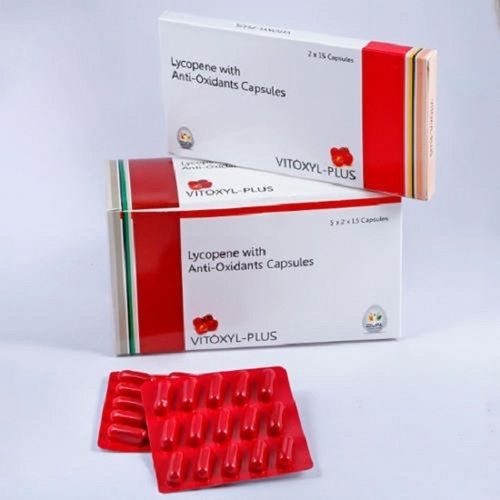 Vitoxyl Plus Medicine Grade Lycopene With Anti Oxidants Capsules Dosage Form: Tablet