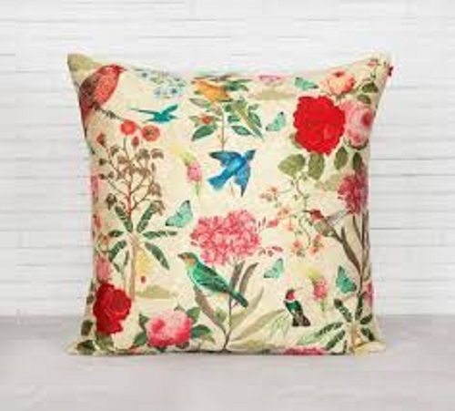 Multiple 100% Pure Cotton Printed Stylish And Designer Multi Color Cushion Cover