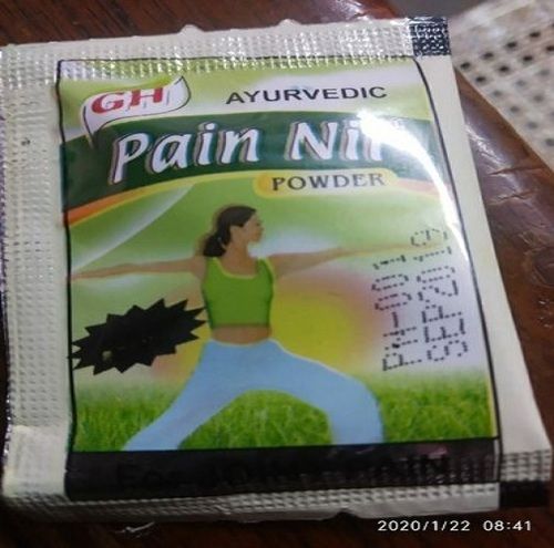 Ayurvedic Pain Nil Powder  Age Group: For Adults