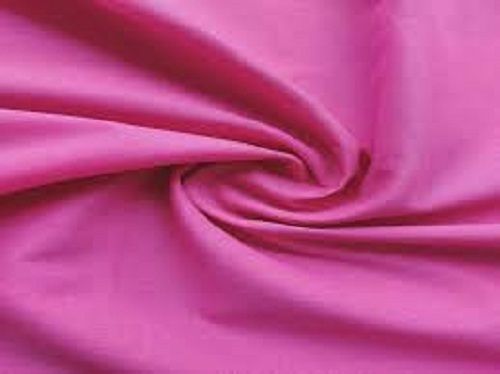 Breathable And Soft 100 Percent Pure Cotton Plain Pink Dyed Fabric For Dress Making Density: 150 Gram Per Cubic Centimeter(G/Cm3)