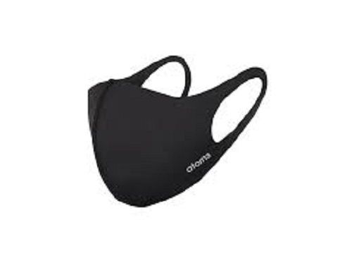 Breathable Reusable Washable And Light Weight Plain Cotton Black Face Mask  Age Group: Suitable For All Ages