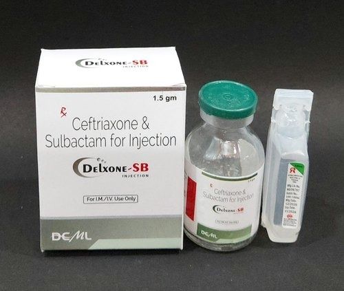 Liquid Ceftriaxone And Sulbactam Delxone Sb Injection Use