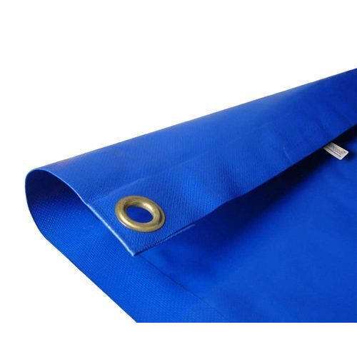 Polyester Customize Heavy Duty Pvc Waterproof Blue Tarpaulin