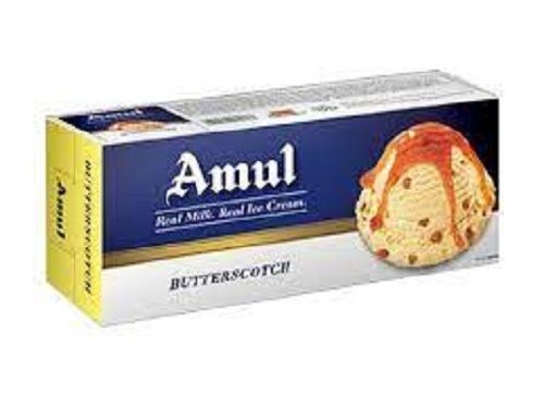 Dreamy Creamy Mouth Melting And With Sweet Delicious Tasty Amul Butter Scotch Ice Cream
