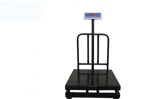 Scale Durable Black And Silver Metal And Steel Weighing Scales, Weight Capacity 400 Kg, Frequency 50 Hz