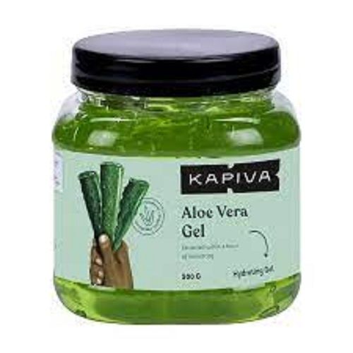 Green Easy To Apply Alcohol-Free Alo Vera Hair Gel For Styling Curly And Wavy Hair