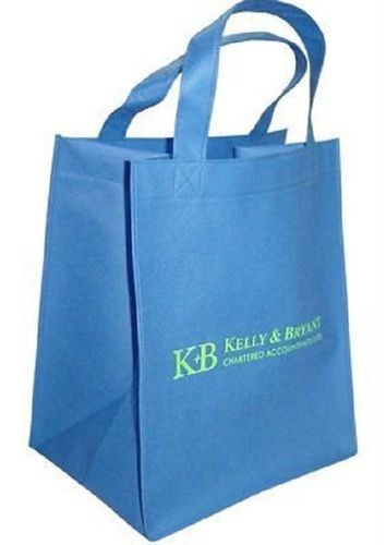 Silk Printing Eco Friendly Lightweight And Recycled Non Woven Carry Bag With Loop Handle 