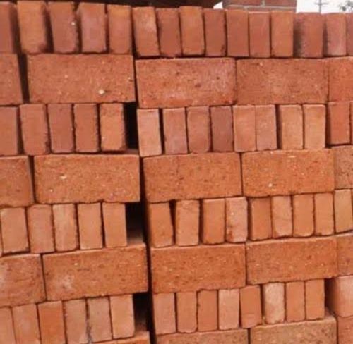 Fire Proof And Crack Resistance Rectangular Red Clay Bricks For Construction Porosity: Solid