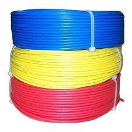 Flexible Heat Resistance Multicolor Electric Wire For Industrial And Domestic Use  Cable Capacity: 30A Watt (W)