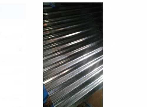 Silver Galvanised Steel Material Sheets Application For Construction Sites