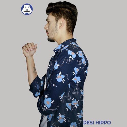 Good Quality Washable And Cool Dry Mens Casual Wear Printed Shirt