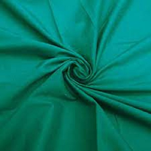 Light Weigh Comfortable Breathable Mint Green Plain Cotton Fabrics For Dress Making