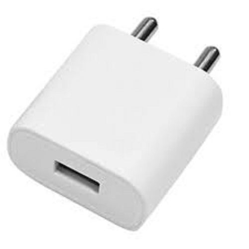 Light Weight And High Build Quality Durable Material White Mobile Charger Adaptor Design: Bar