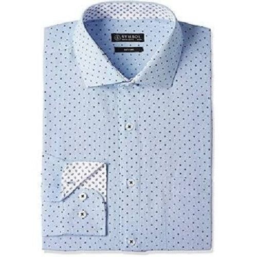 Mens Comfortable And Breathable Lightweight Sky Blue Shirt For Casual Wear