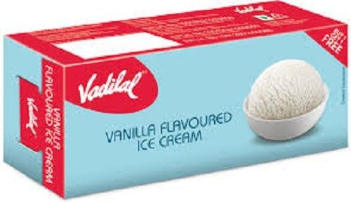 Mouth Watering Sweet Taste And Hygienically Prepared Vanilla Ice Cream Brick