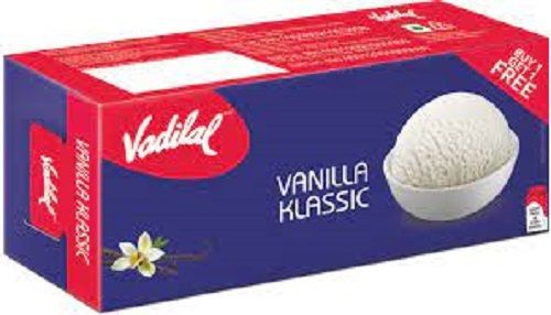 No Artificial Flavor And Delicious Taste Hygienically Prepared Vanilla Ice Cream