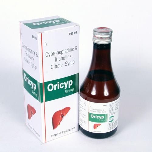 Oricyp Cyproheptadine And Tricholine Citrate Syrup Pack Of 200ml