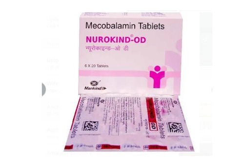 Pack Of 6 X 10 Nurokind-Od Mecobalamin Tablets