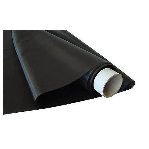 Plain Polyester Water Resistant Single Layer Black Pvc Tarpaulin