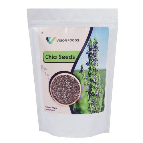 Premium Quality Dried Calcium Fiber And Protein Chia Seeds Grade: A