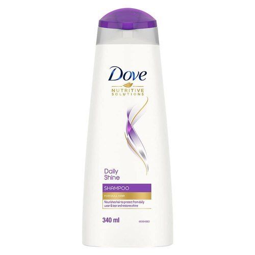 Protect From Dryness And Damaged Hair Strengthening Dove Daily Shine Shampoo