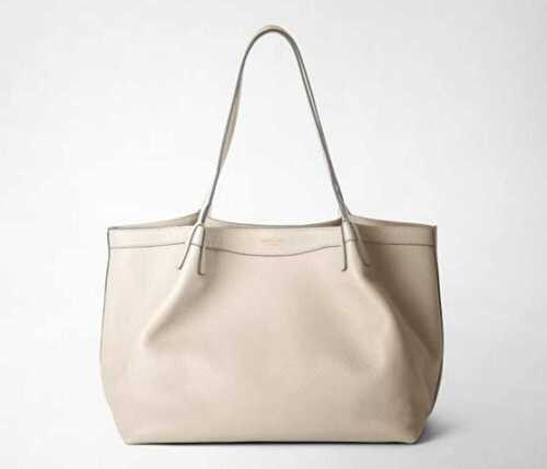 Reusable And Eco Friendly Plain White Leather Tote Bag For Shopping Purpose Gender: Women