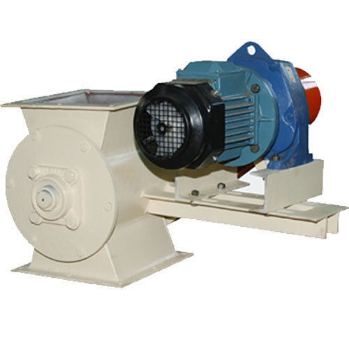 Strong Semi Automatic Caste Iron White And Blue Rotary Feeder