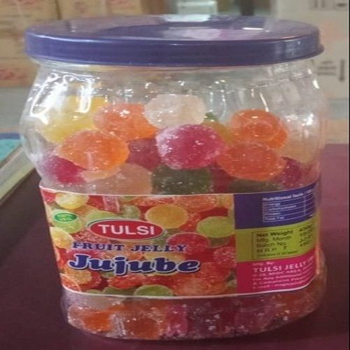 Tasty Mouthwatering Delicious Chewy Rich Tangy Sweet Fruit Jelly Candy Fat Contains (%): 5 Percentage ( % )