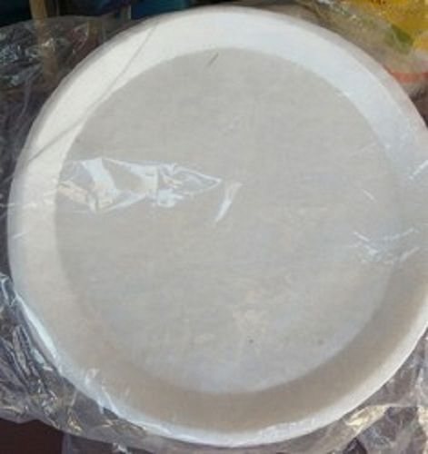 White Easy To Use Recycle And Eco Friendly Light Weight Disposable Plate For Birthday And Event