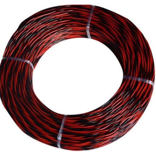 Anti Rodent And Higher Current Carrying Capacity Red Black Electrical Copper Wire - Copper Material, Rated Current 240A, Rated Voltage 1100V, Cable Capacity 220, 50MHz Frequency | Industrial Use, Versatile Durable Design