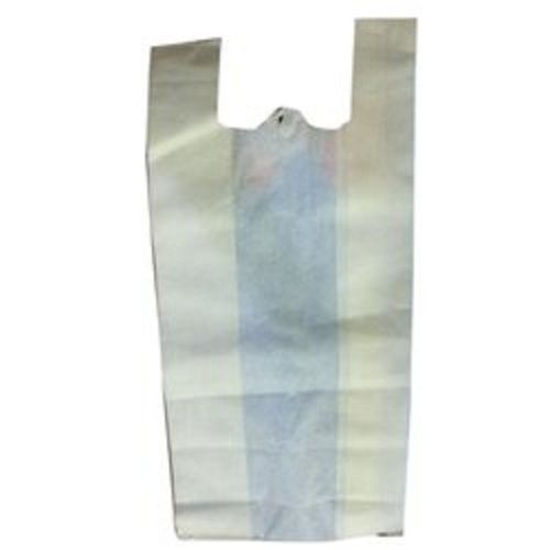 Blue And White W Cut Non Woven Bag