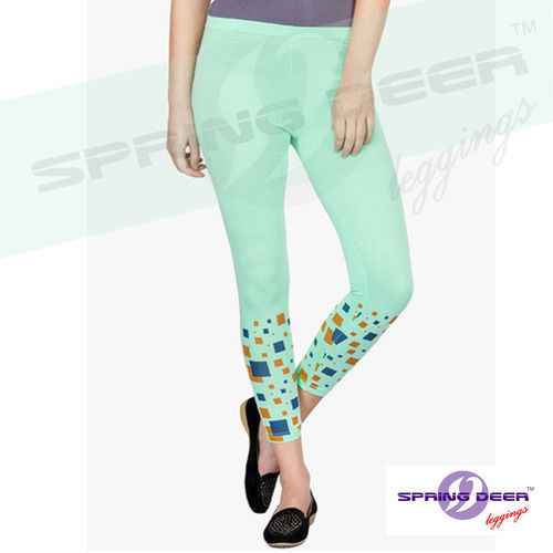 Multi Colour Straight Fittings Printed Design Ladies Leggings With  Brethable Cotton Fabrics at Best Price in Dharapuram