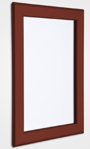 Wood Decorative And Wall Mounted Rectangular Wooden Dark Brown Photo Frame