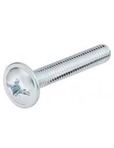 Durable Strong Stainless Mild Steel Round Head Screw For Construction Use