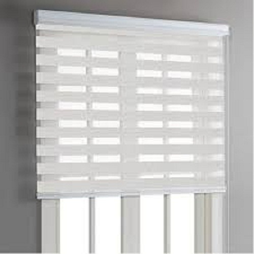 डस्ट रेसिस्टेंस मल्टी-लेवल लाइट कंट्रोल और लाइट वेटेड व्हाइट ज़ेबरा ब्लाइंड्स डिज़ाइन: मॉडर्न