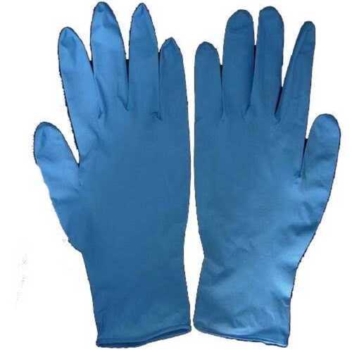 Eco Friendly And Light Weight Powder Free Blue Non Sterile Surgical Hand Gloves Grade: Cleaning