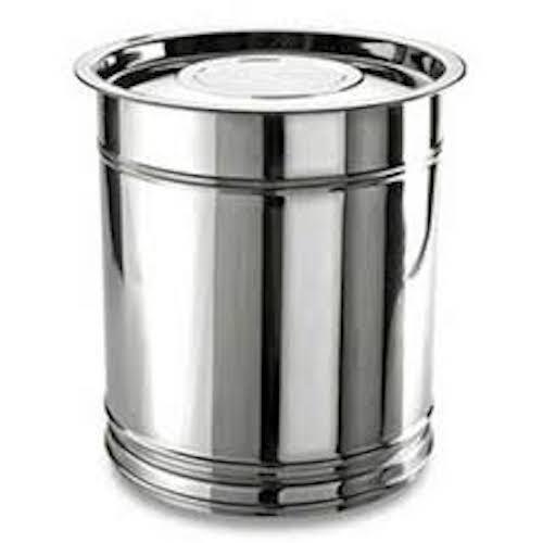 Silver Elegant Design And Long Term Corrosion Resistance Stainless Steel Container