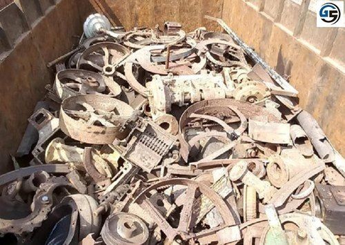 Brown High Strength Heavy Duty Recycling Cast Iron Toka Scrap Used For Metal Industry 