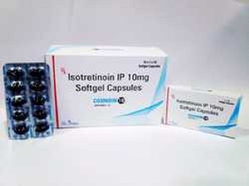 Isotretinoin Ip Softgel Capsules, 10mg